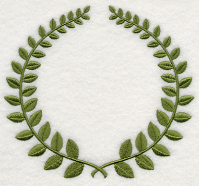 Monogram Wreath - Laurel