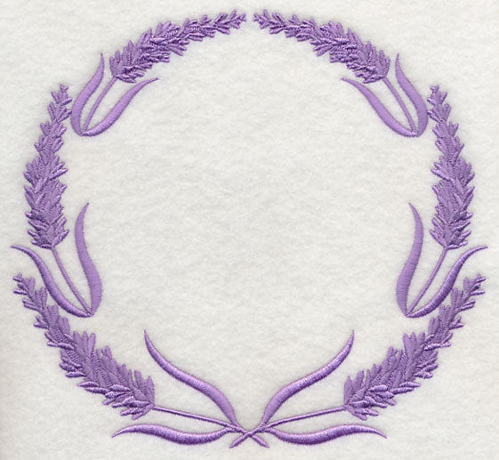 Monogram Wreath - Lavender