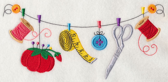 Sewing Notions Clothesline