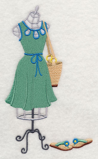 Couture Dress Form - Peekaboo Collar Dress