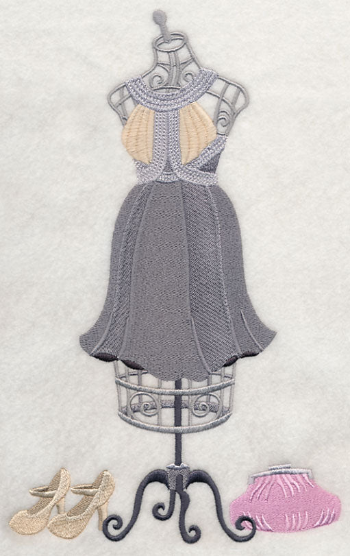 Couture Dress Form - Scoopneck Dress