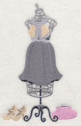 Couture Dress Form - Scoopneck Dress