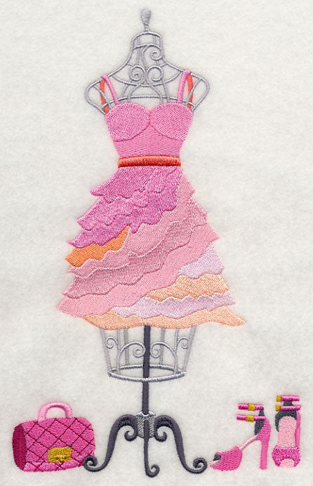 Couture Dress Form - Layered Dress