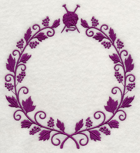 Monogram Wreath - Knit