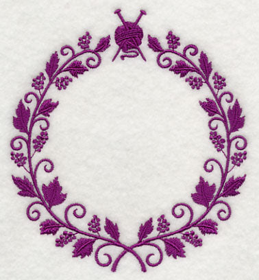 Monogram Wreath - Knit