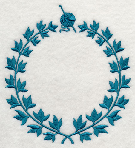 Monogram Wreath - Crochet