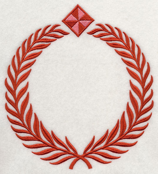 Monogram Wreath - Quilt