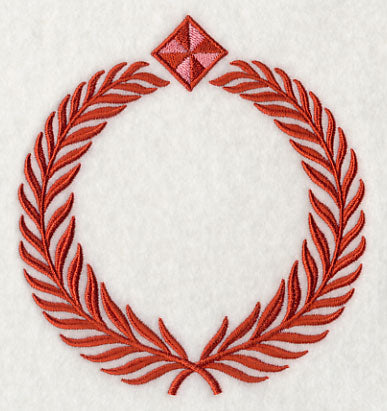 Monogram Wreath - Quilt