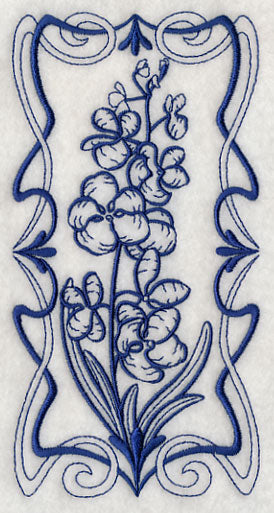 Blue Vanda Orchid (Bluework)