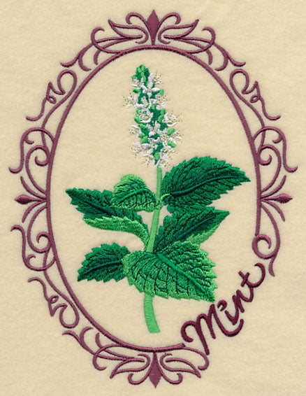 Herb Cameo - Mint