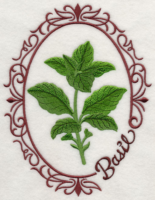 Herb Cameo - Basil