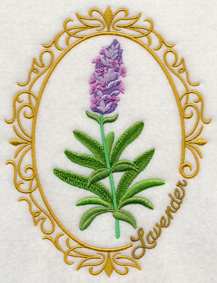 Herb Cameo - Lavender