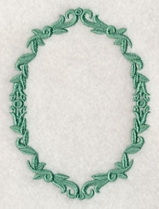 Flower Cameo - Roses (Frame Only)