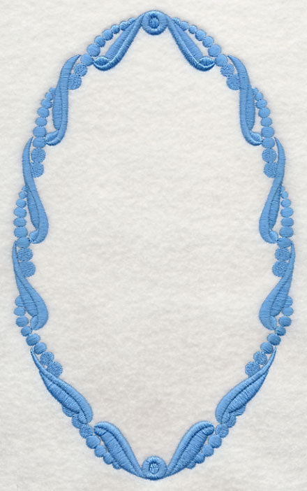 Flower Cameo - Iris (Frame Only)