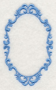 Flower Cameo - Lily of the Valley (Frame Only)