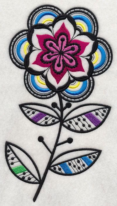Perfect Petals (Blackwork)