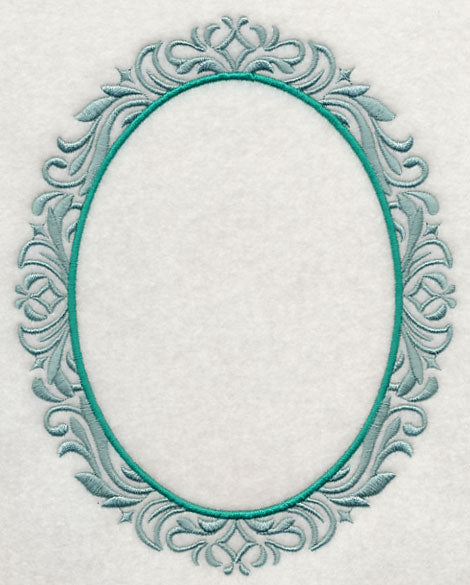 Seafoam Monogram Frame