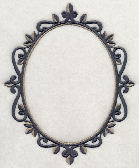 Fleur de Lis Monogram Frame