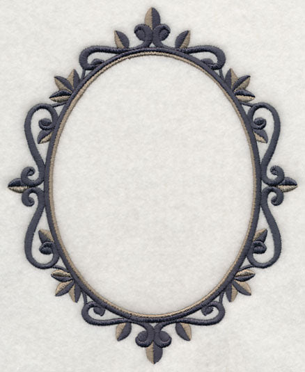 Fleur de Lis Monogram Frame