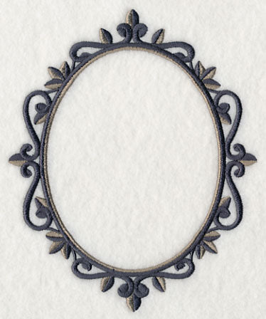 Fleur de Lis Monogram Frame