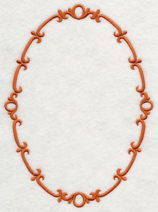 Fanciful Monogram Frame