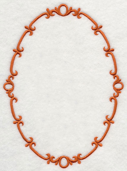 Fanciful Monogram Frame