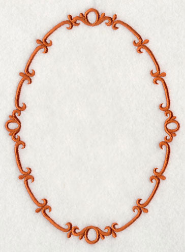 Fanciful Monogram Frame