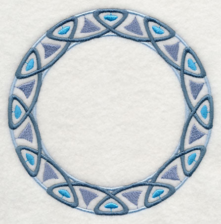 Geometric Monogram Frame