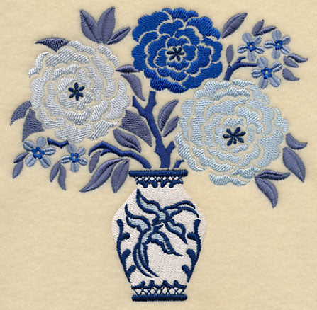 Blooming Blue Willow Bouquet