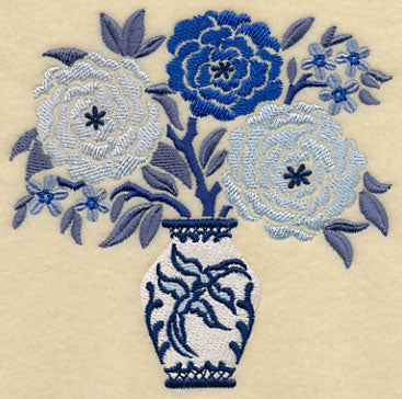 Blooming Blue Willow Bouquet