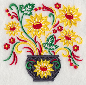 Khokhloma Floral Bouquet