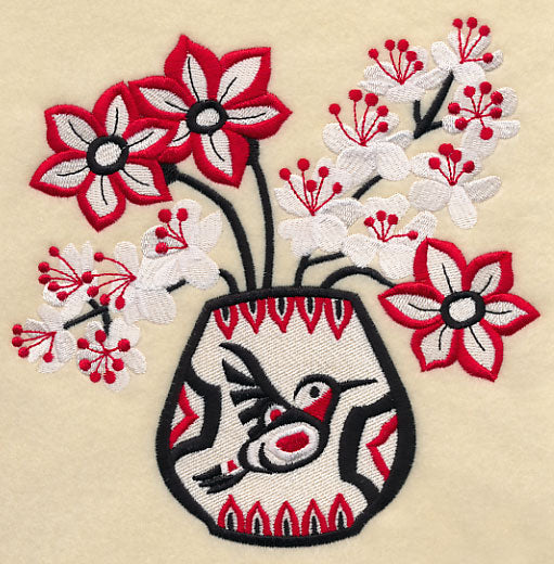 Cherry Blossom and Dogwood Bouquet