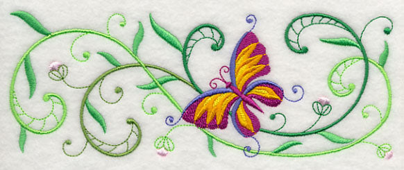 Butterfly Spring Border