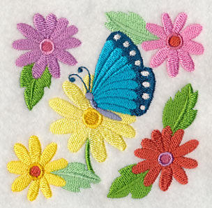 Butterfly in Blossoms