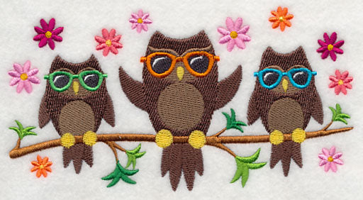 Owl Trio - Summer