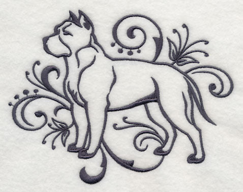 Graceful American Staffordshire Terrier (Cropped Ears)