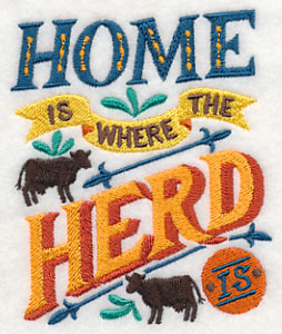 Home Is Where The Herd Is (Cows)