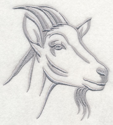 Farm Silhouette Goat 2