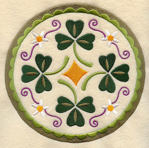Shamrock Pennsylvania Dutch Hex Sign