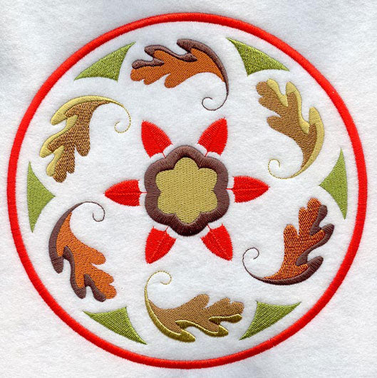 Oak Leaf Pennsylvania Dutch Hex Sign