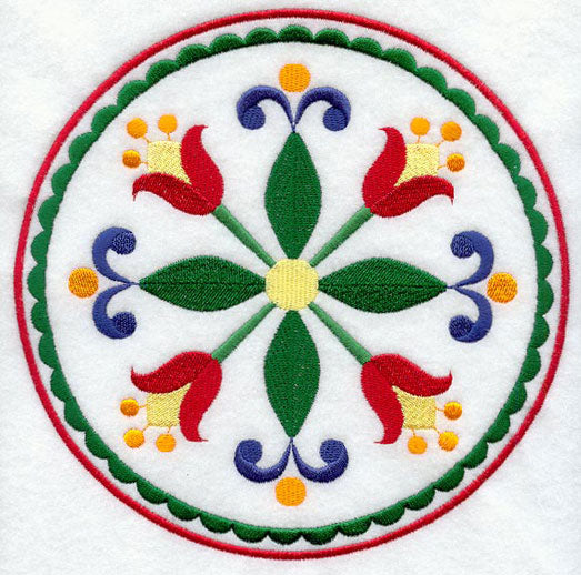 Tulip Pennsylvania Dutch Hex Sign