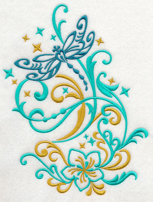 Fluttering Filigree Dragonfly 2