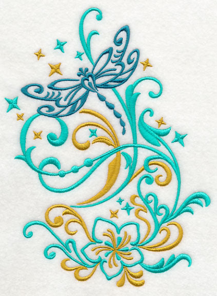 Fluttering Filigree Dragonfly 2