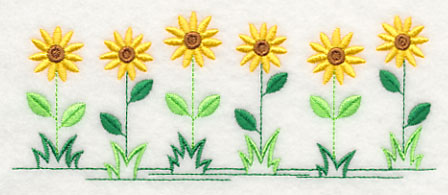 Country Charm Border - Black-eyed Susan