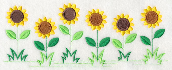 Country Charm Border - Sunflower