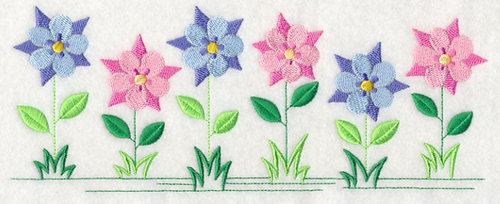 Country Charm Border - Columbine