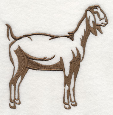 Nubian Goat Silhouette 1