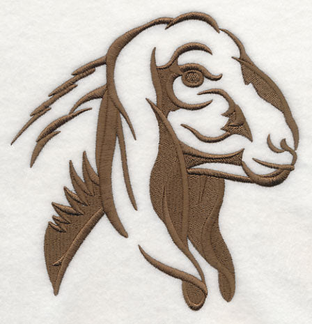 Nubian Goat Silhouette 2