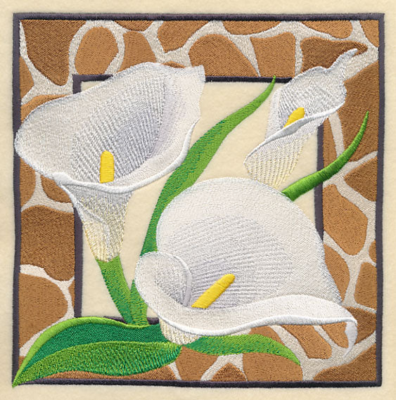 Charming Calla Lilies Square