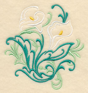 Calla Lily Filigree